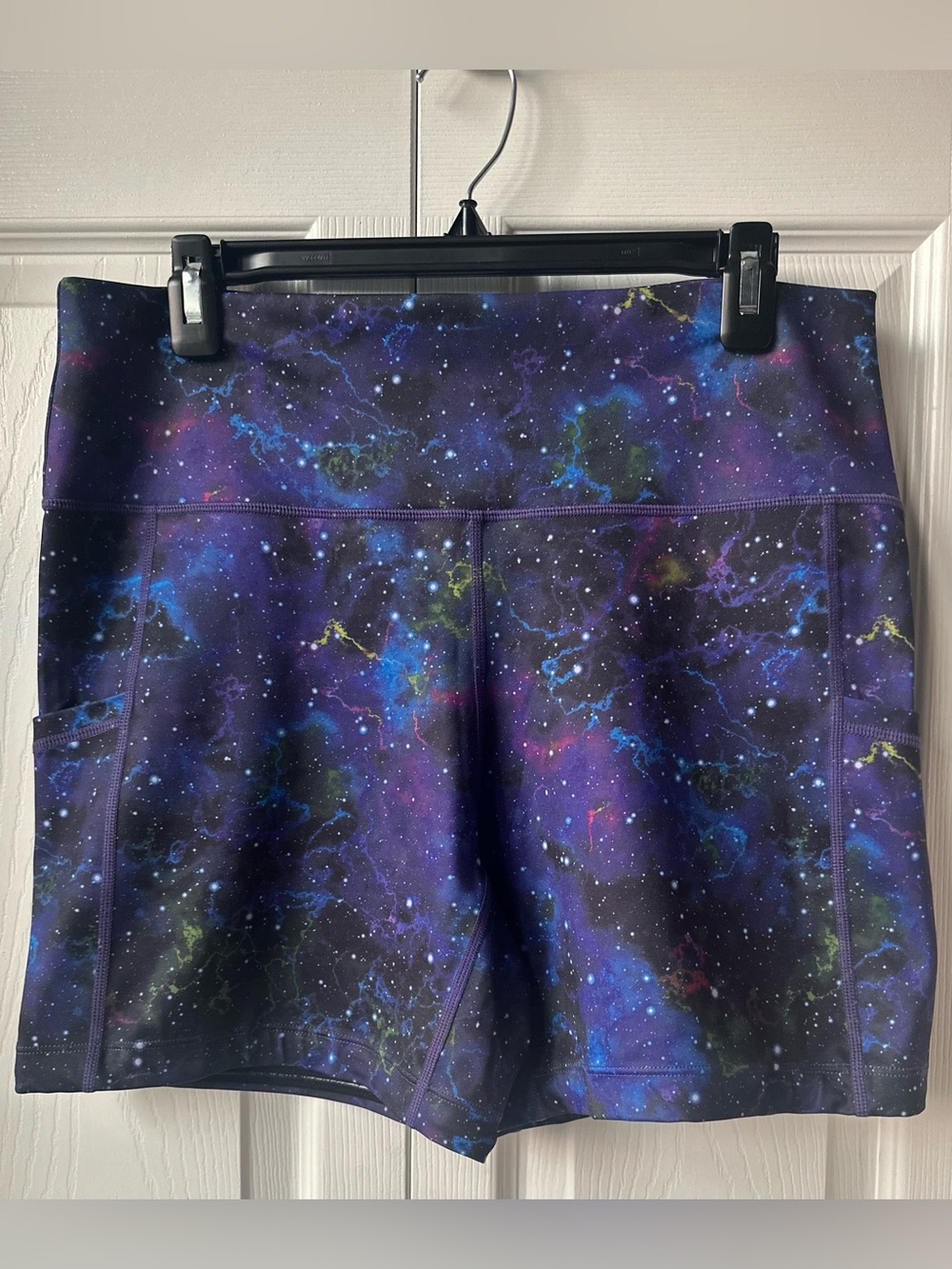 Constantly Varied Gear (CVG) Gravity Galaxy Workout Shorts Size XL - 5” Inseam